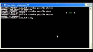 Detener el servicio postfix en CentOS [upl. by Rona]