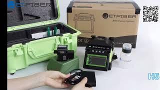 Unpacking Jetfiber Splicer X6 optical fiber fusion splicer [upl. by Tiny269]