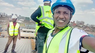 INSTALLING 110KW SOLAR POWER SYSTEM AT CFAO NAIROBI  KOIWABOSS SOLAR VLOGS [upl. by Alexio124]