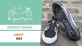 Italian cycling slippers  DMT KR3 Full Knit Carbon Road Cycling Shoe Review  feat IP1 BOA Dial [upl. by Georgetta]