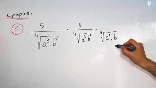 RACIONALIZACIÓN DE DENOMINADORES PRIMER CASO [upl. by Eniladam275]