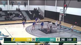 Shiryl Yazzie 10 CGCC Lady Coyotes Highlights vs College of Southern Nevada [upl. by Elehcar]