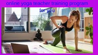 online yoga teacher training program for you [upl. by Gilliam770]