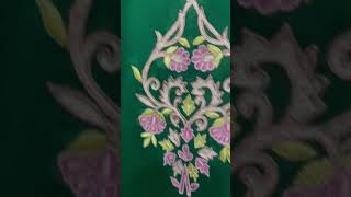 Pashmina embroidery designs viralshort youtubeeshorts boutiquesuit [upl. by Orozco]