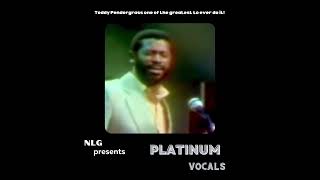 Teddy Pendergrass singing quotLove TKOquot live [upl. by Mclyman89]