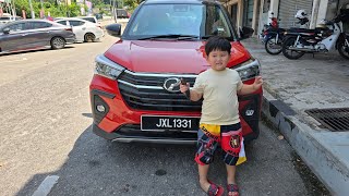 Perodua Ativa AV  Pearl Red [upl. by Sacrod]