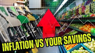 How Inflation Is Quietly Eating Away At Your Savings [upl. by Tobias580]