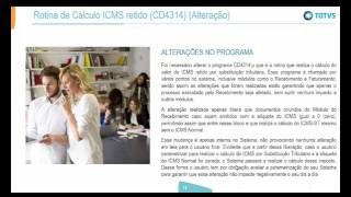 HOW TO  Datasul  ICMSST SEM ICMS Normal ou Alíquota [upl. by Zed]