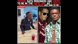 BOOSIE SAYS PRISONERS ARE LUCKY TO BE IN THE SAME JAIL AS R KELLY [upl. by Atikal728]