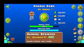 DOUBLE DASH 80 Y CHARLANDO  GEOMETRY DASH 22 [upl. by Lhadnek305]