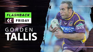 Gorden Tallis Career Highlights ft The Rag Doll Tackle  Flashback Friday  NRL [upl. by Zere639]