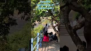 अजंता की गुफा Welcoming nature beauty of Ajanta caves  nature  ajantacaves [upl. by Gerbold]