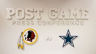 Redskins vs Cowboys McCoy Post Game Press Conference [upl. by Tilla]