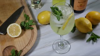 Elderflower Limoncello Spritz Recipe [upl. by Yeliab644]