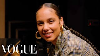 73 Questions With Alicia Keys  Vogue [upl. by Aicerg]