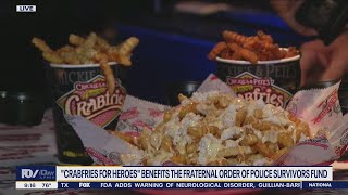 Chickies and Petes hosts 7th annual Crabfries for Heroes event [upl. by Ruelle473]