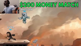 Sandstorm vs Luna 2  200 Money Match  Pro Brawlhalla  NA  Brawlhalla Show Match 57 [upl. by Alexandra]