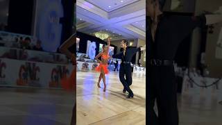 Let’s Jive 💃🏼🕺🏼 DanceTown Miami dancesport jive [upl. by Ynnij]