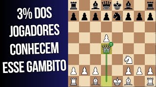 Domine seus oponentes com esse Gambito Desconhecido Aprenda o Gambito Belgrade [upl. by Ettezel472]