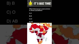 Which blood group is most common in African populations [upl. by Eicyak98]