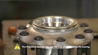 Timken Tricks of the Trade – Tips for Removing Cups from Wheel Hubs [upl. by Otrebliw]