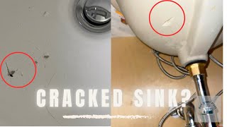 Cracked undermount sink DIY replacement video [upl. by Meill]