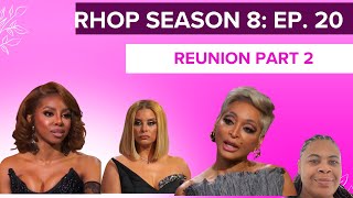 REVIEW Real Housewives of Potomac  Season 8 Reunion Part 2 RECAP [upl. by Alliuqet]