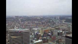 Cincinnati reds opening day from above [upl. by Ahsian214]