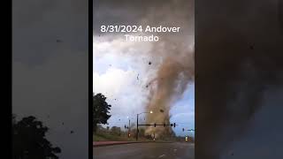 Andover recent tornado [upl. by Aliuqehs]