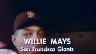 1965 CocaCola  quotThings Go Better With Cokequot Willie Mays 60 seconds [upl. by Ahar447]