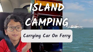 Pelee Island Ferry Trip  Carry Your CAR On Ferry  Camping On An Island [upl. by Hellene4]