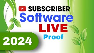 Youtube Subscriber Software 2024 [upl. by Royden149]