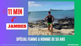 11 MIN JAMBES  EXERCICES TONIQUES POUR HOMMES amp FEMMES AVEC 50 ans Belle et Re Belle [upl. by Ardnek]