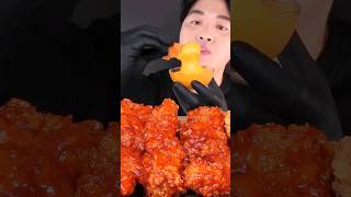 ASMR FRIED CHICKEN amp CHEDDAR CHEESE MUKBANG [upl. by Moise]