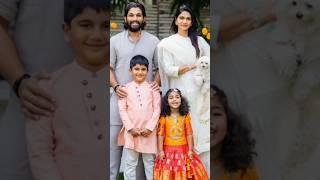 Allu Arjun lovely Family 😍❤️ shorts short song telugu music tamil love viralvideo alluarjun [upl. by Allyce538]