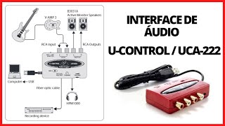 Review Interface de áudio  UCA222 Behringer [upl. by Dalis]