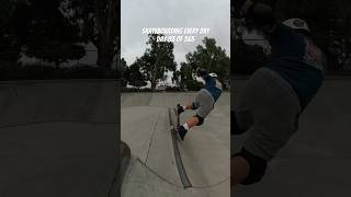 Miniramp session with my backside grind [upl. by Ajna257]