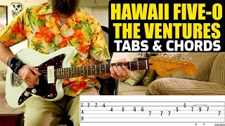 Hawaii FiveO with Tabs amp Chords [upl. by Wenonah]