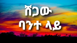 Shegaw bante lay ሸጋው ባንተ ላይ Ethiopian cover music Lyrics [upl. by Rudich]