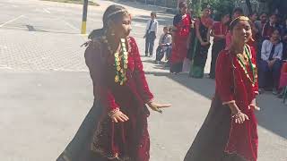 class 7 Tal Barahi school Dashain dance [upl. by Corena502]