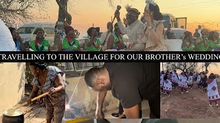 VLOG TRAVELLING TO THE VILLAGE FOR A TSONGA WEDDINGMCHONGOLO AND XIBELANI CHALLENGE🇳🇬🇿🇦 [upl. by Cusick]