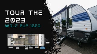 Tour the 2023 Wolf Pup 16FQ [upl. by Sofer]