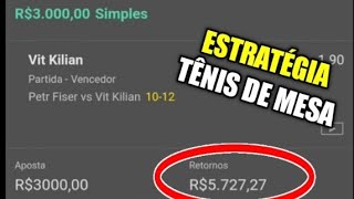 5 MIL REAIS GARANTIDO NA bet365 COM TÊNIS DE MESA 🎾 [upl. by Arianna]