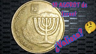 Moneda de Israel 10 AGOROT ¿Cuál es su valor🤔🤑 [upl. by Pacorro]