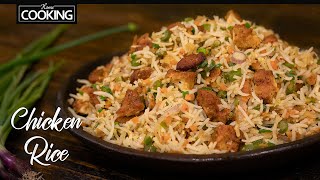 Street Style Chicken Rice  Fried Rice Recipe  Street Food  Chicken Fried Rice Recipe [upl. by Brennen]