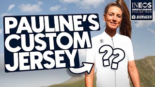 Check out Pauline FerrandPrevots amazing custom kit  My Journey My Jersey [upl. by Lednor]