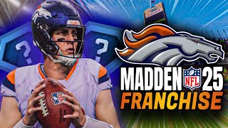 Bo Nix makes his NFL Debut  Madden 25 Denver Broncos Franchise Ep 2 S1 W1 [upl. by Bertle]