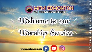 Sunday Worship Service Online  MFM Edmonton UK 23062024 [upl. by Kcinimod]