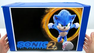 Sonic The Hedgehog Movie Figures Unboxing Review  ASMR Movie Sonic 2 Collection [upl. by Jeromy]