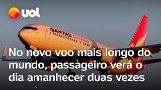 Novo voo mais longo do mundo durará 22 horas terá cabineshotel e será lançado em 2026 confira [upl. by Antonino259]